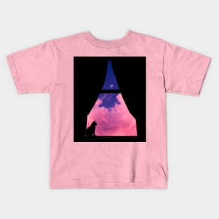 Waiting for U pink Kids T-Shirt